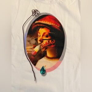 Amazing Tattoo Artist Freddie Albrighton Graphic Portrait T-Shirt